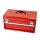 150pcs Household Tool Set Red Metal Box Kit